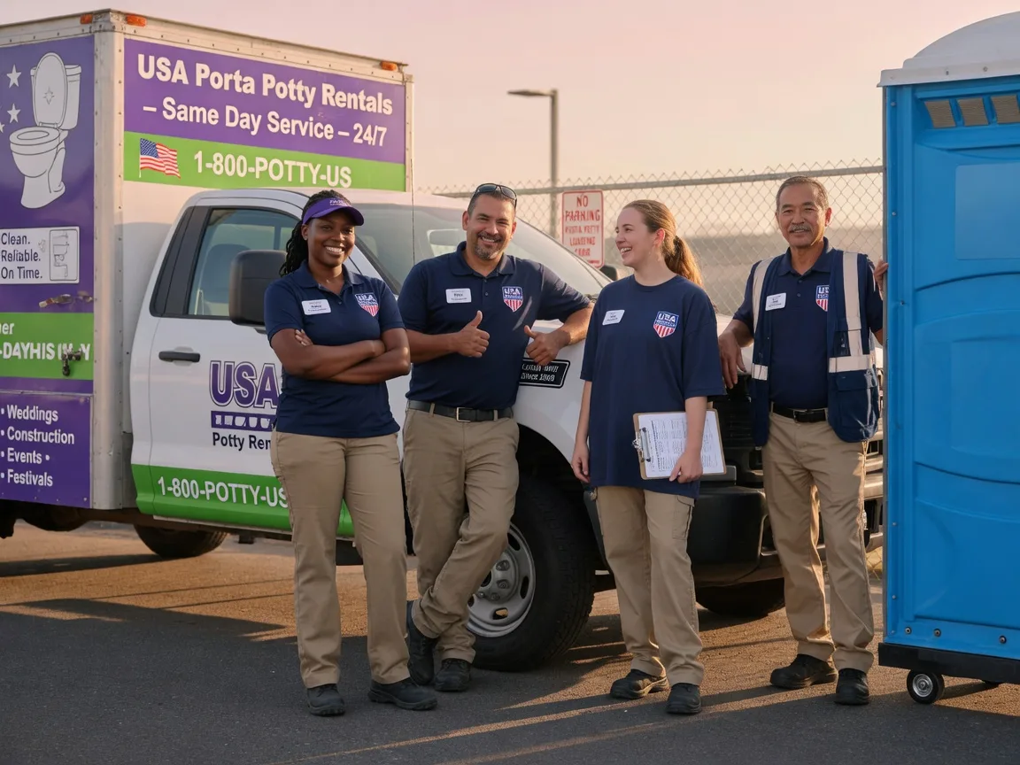 Porta Potty Rental company in Grove City, OH
