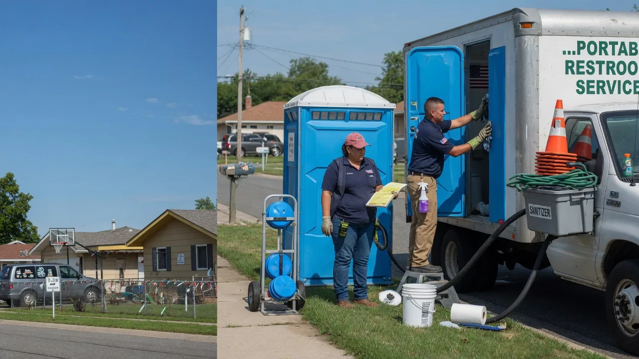 Portable Toilet Rental in Grove City, OH near me